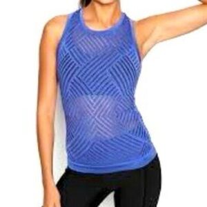 Victoria's Secret Blue Sleeveless Knit Top